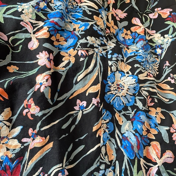 Free people button down cinch waist floral detail coverup dress - Picture 11 of 11